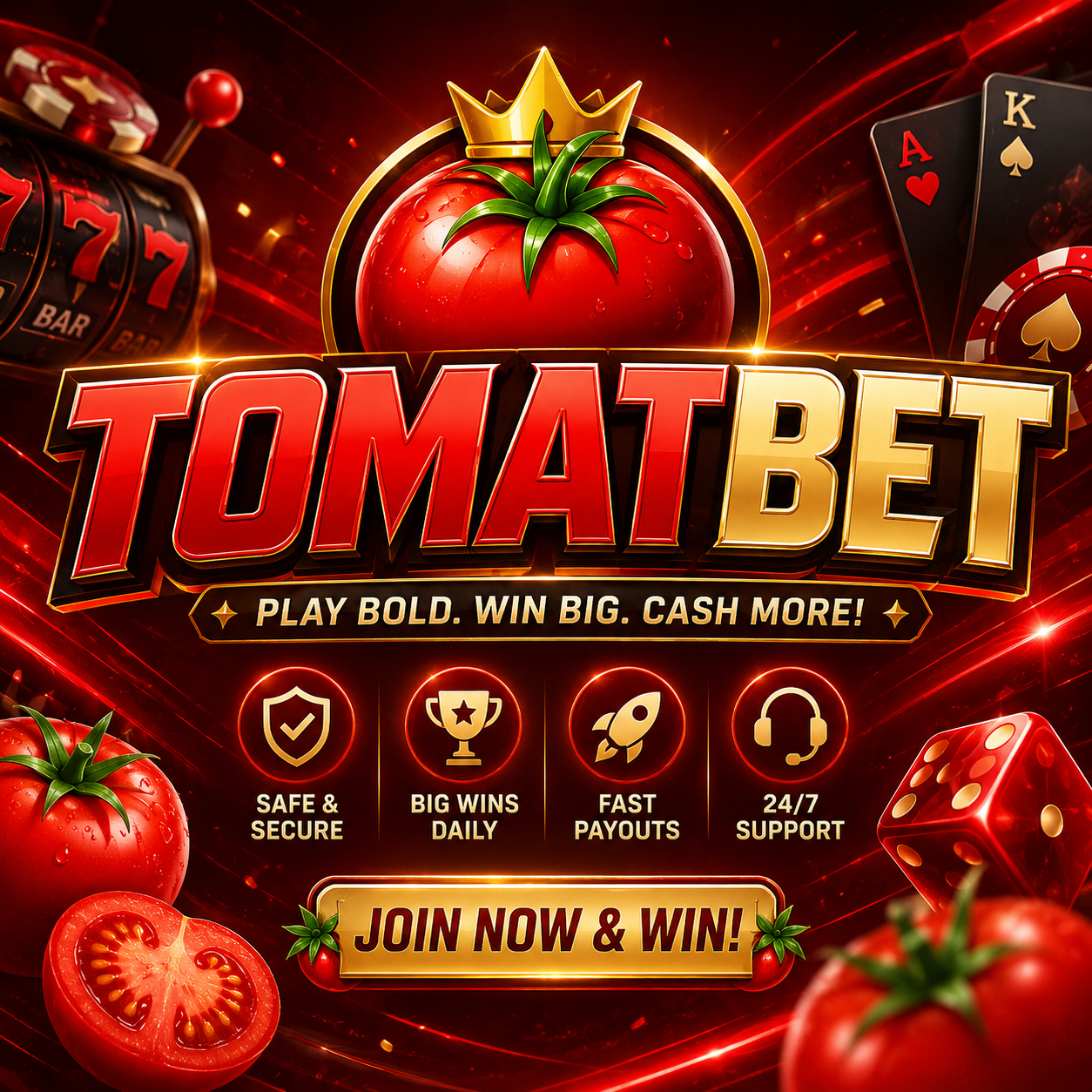 tomatbet Front Black 